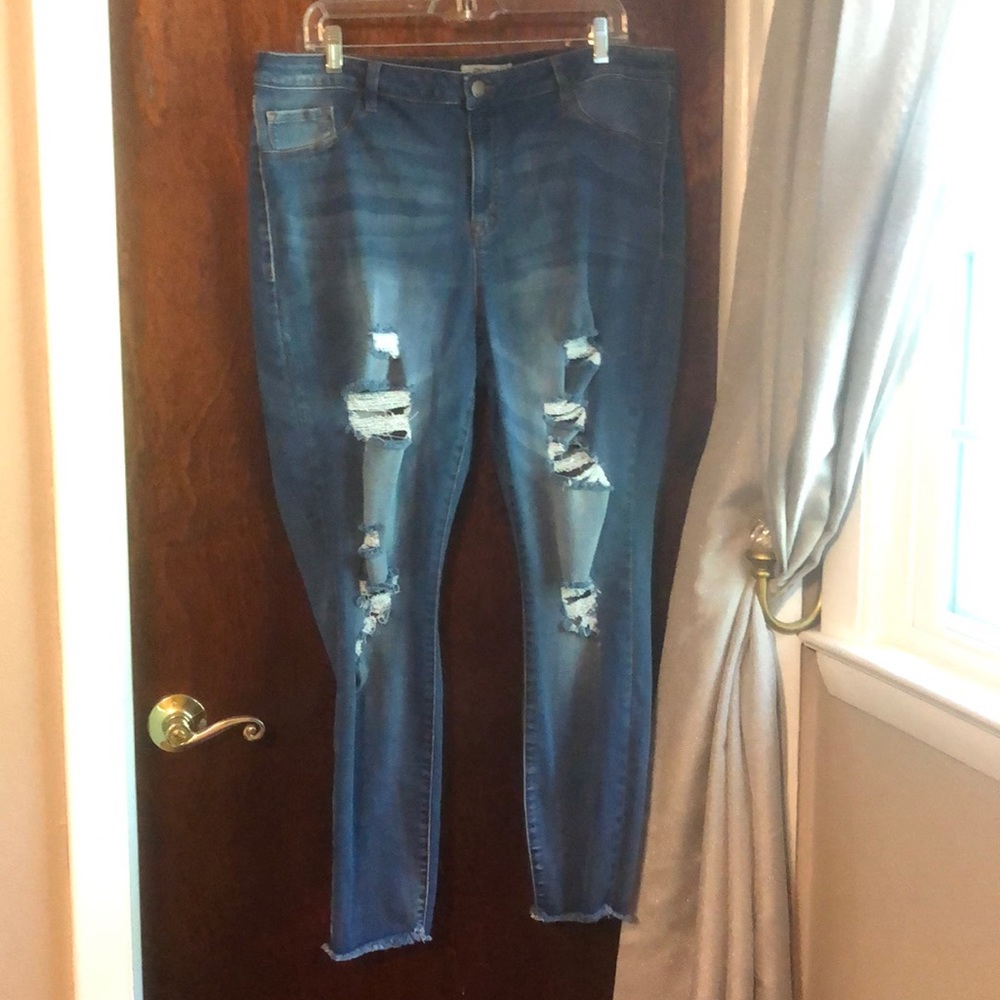 Women’s plus size jeans